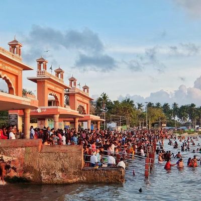 🌊 Agni Theertham (Holy Beach)